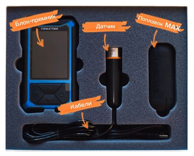 Эхолот Практик 8 Макс + Поплавок Макс